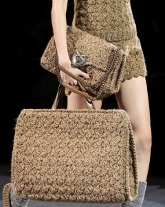 Dolce&Gabbana Women’s Fashion Show knit bags