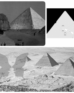 Enter the mysterious corridor of the Great Pyramid of Giza