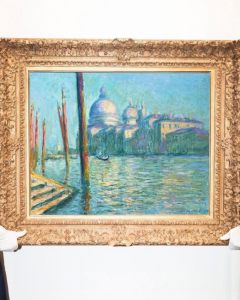 GRAND CANAL AND SANTA MARIA DELLA SALUTE BY CLAUDE MONET WILL BE AUCTIONED FOR $50M