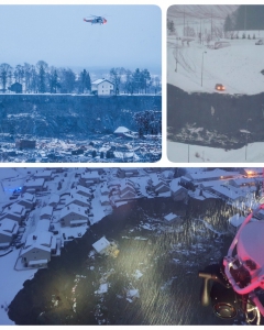 Norway evacuates hundreds of people after the landslide