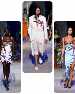 Top looks from Vesace SS21 runway collection